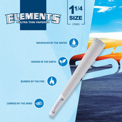 RAW Elements watermarked paper produced in Spain with renewable energy