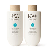 RAW SUGAR Moisture Smoothie shampoo bottle highlighting deep hydration for dry hair
