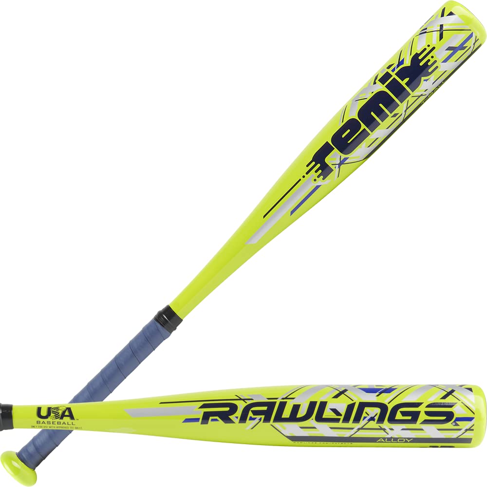 Rawlings Remix T-Ball Bat neon green easy-swing focus for beginners