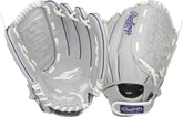 Rawlings Sure Catch 12-inch glove with basket web for quick fielding.