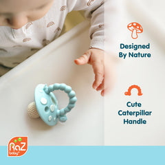 RaZbaby Chompy teether mouthpiece designed for comfortable grip