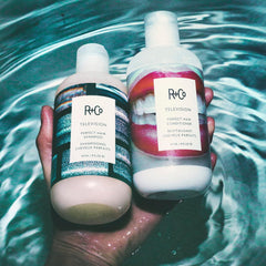R+Co Television bottle with pump enables easy, precise application