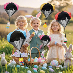 Rdogeia parachute toy materials showcase durable fabrics and recyclable plastics.