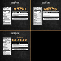 Ready Hour seven resealable pouches allow portion control and freshness.