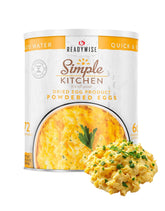 ReadyWise egg powder can for quick, protein-packed breakfasts.