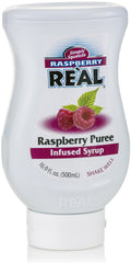 Real Infused Exotics squeeze bottle with drip-free spout for mess-free pouring.