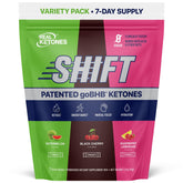 Real Ketones BHB drink mix packets boost keto energy with zero sugar.