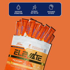 Real Ketones no sugar formula label closeup communicates clean energy option