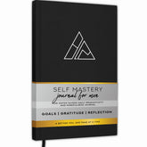 Realizations Self-Mastery Journal cover with linen hardcover supports long-term daily use.