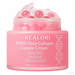 Realori PDRN Capsule Cream bottle close-up for daily hydration