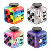 RE:BLEU fidget cube 4-pack for adults — portable stress relief and focus.