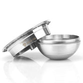 RECAFIMIL stainless steel capsule ready for a precise 70ml brew.