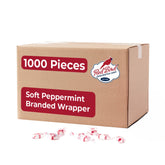 Red Bird soft peppermint candies bulk bag ready for events and offices.