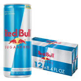 Red Bull Sugar Free can hero for quick energy boost during busy days.