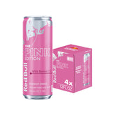 Red Bull Wild Berries Pink Edition can front view for energized workouts