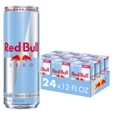 Red Bull Zero cotton candy can highlighting flavor, ideal for on-the-go focus.
