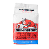 Red Star Lesaffre instant yeast 16-ounce package for quick bread and pizza dough.