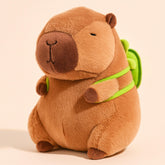 Redaica capybara plush with turtle backpack, ideal for Easter playtime.