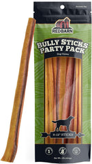 Redbarn bully sticks 8-12 inch for medium and large dogs promote long-lasting chews.