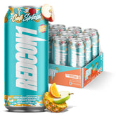 REDCON1 Energy Cali Splash can front shows zero sugar energy boost on the go