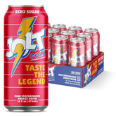 REDCON1 JOLT Cola energy can front shows classic 80s flavor and quick energy.