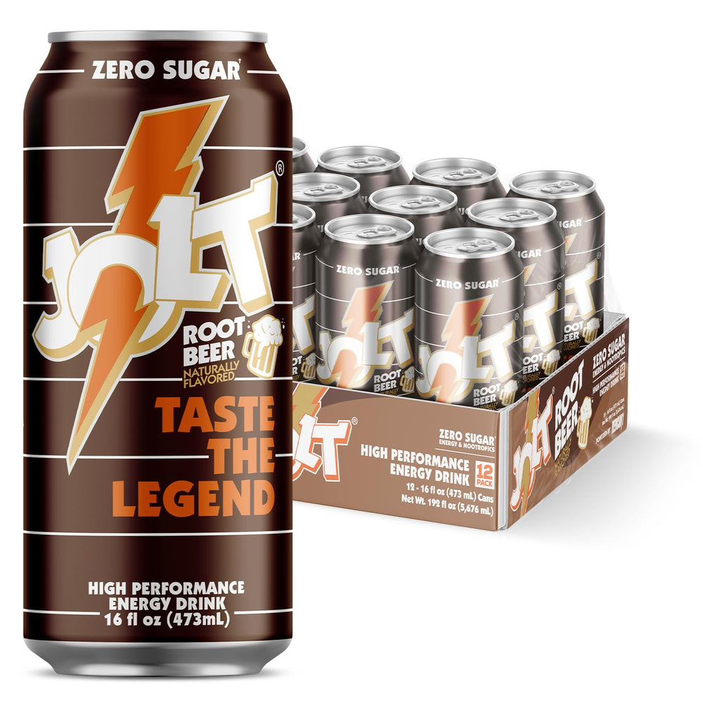 REDCON1 JOLT Root Beer can for bold energy on the go