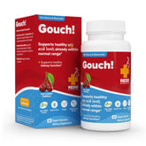 Redd Remedies Gouch! bottle pour shows daily uric acid support potential.