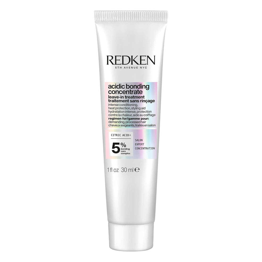 Redken Acidic Bonding Concentrate leave-in bottle for lightweight repair on damaged hair