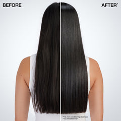 Redken Acidic Color Gloss Mask label close-up highlights silicone-free formula