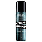 Redken Control Hairspray 28 bottle for all hair types offers 24-hour hold.
