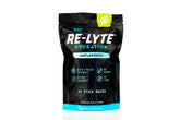 Redmond Re-Lyte unflavored stick pack front for clean hydration on the go.