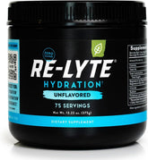 REDMOND Re-Lyte bottle pouring for on-the-go hydration with mineral-rich electrolytes.
