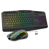 Redragon S101M-KS wireless keyboard for a clutter-free gaming setup.