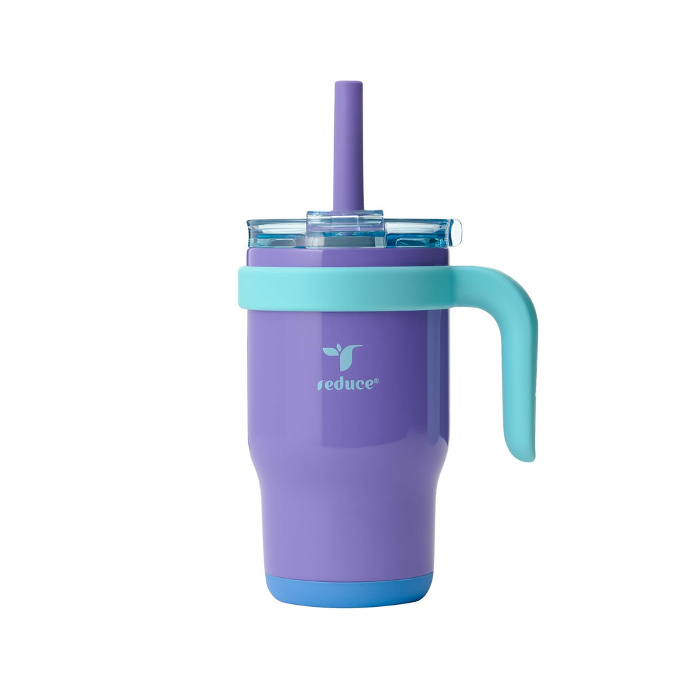 REDUCE Coldee Kids Tumbler lid demonstrates spill-proof design for mess-free meals.