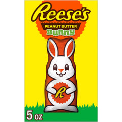 Reese's milk chocolate peanut butter bunny in gift box for Easter gifting