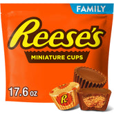 REESE'S Miniatures pack shot highlighting shareable candy for gatherings