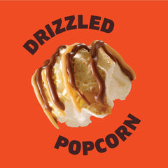 Reese's Popcorn texture closeup highlights light, crispy crunch.