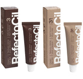 RefectoCil Cream Dye 3 Natural Brown for a natural brunette look with lasting color