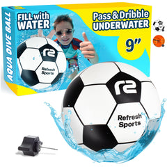 Refresh Sports Aqua Dive Ball in underwater play promoting active pool fun