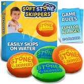 Refresh Sports Soft Stone Skippers discs glide safely in pool