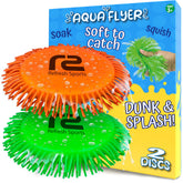 Refresh Sports water flying disc with buoyant foam core for easy throws.