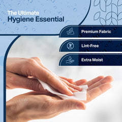 REFRESHIFY unscented hypoallergenic pack offers gentle use for sensitive skin.