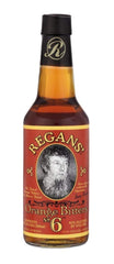 Regan's Orange Bitters No. 6 bottle highlighting orange zest and spice for richer cocktails.
