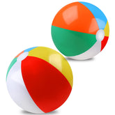 REGUICORP beach balls 2-pack in rainbow colors for pool and beach play