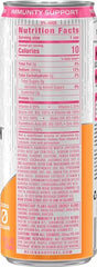REIGN Storm Citrus Zest can side highlights 200 mg plant-based caffeine and vitamins.