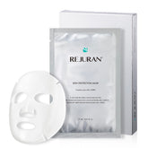 REJURAN Skin Protection Mask with c-PDRN hydration close-up showing moisture delivery for dry skin