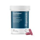 Rejuveen Provitalean Metabolism Fuel bottle promotes daily metabolism support.