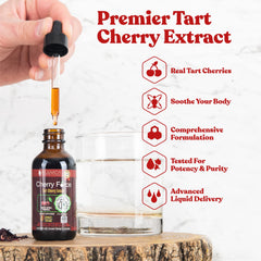Rejuvica Health Cherry Force dropper ready for easy daily use