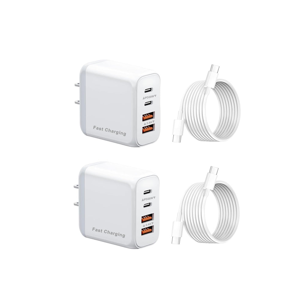 REKNA 40W USB-C Wall Charger front view enabling fast multi-device charging