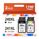 Relcolor PG240XL black cartridge for Canon, reliable page yield and easy replacement.